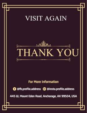 Barbershop Salon Menu Template