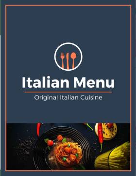 Italian Menu Template