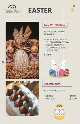 Egg Easter Menu Templates