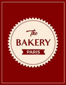 Paris Bakery Menu Template