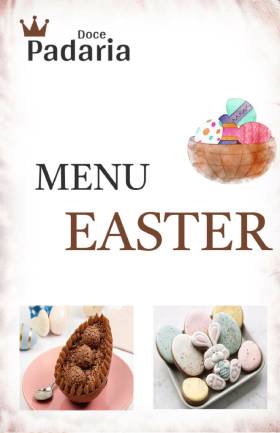 Easter Cute Menu Template