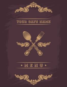 Decent Cafe Menu Template