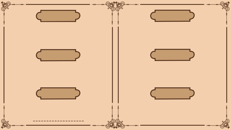 Blank Menu Background Design