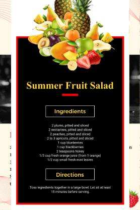 Recipe Card Template