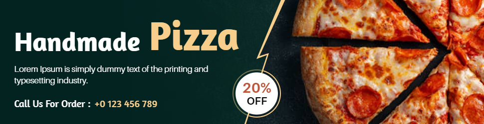 Pizza Food Banner