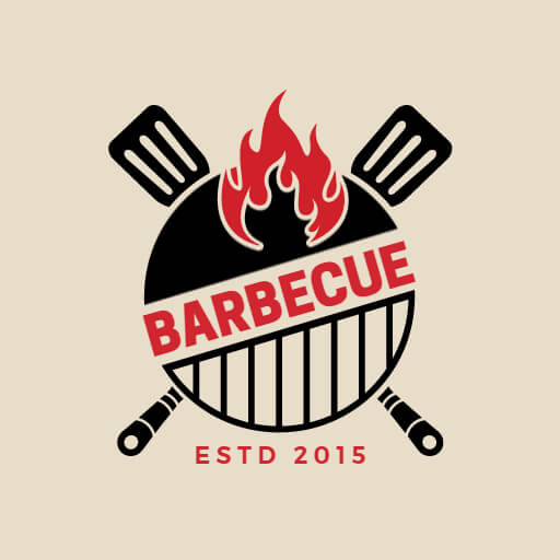 BBQ Food Logo