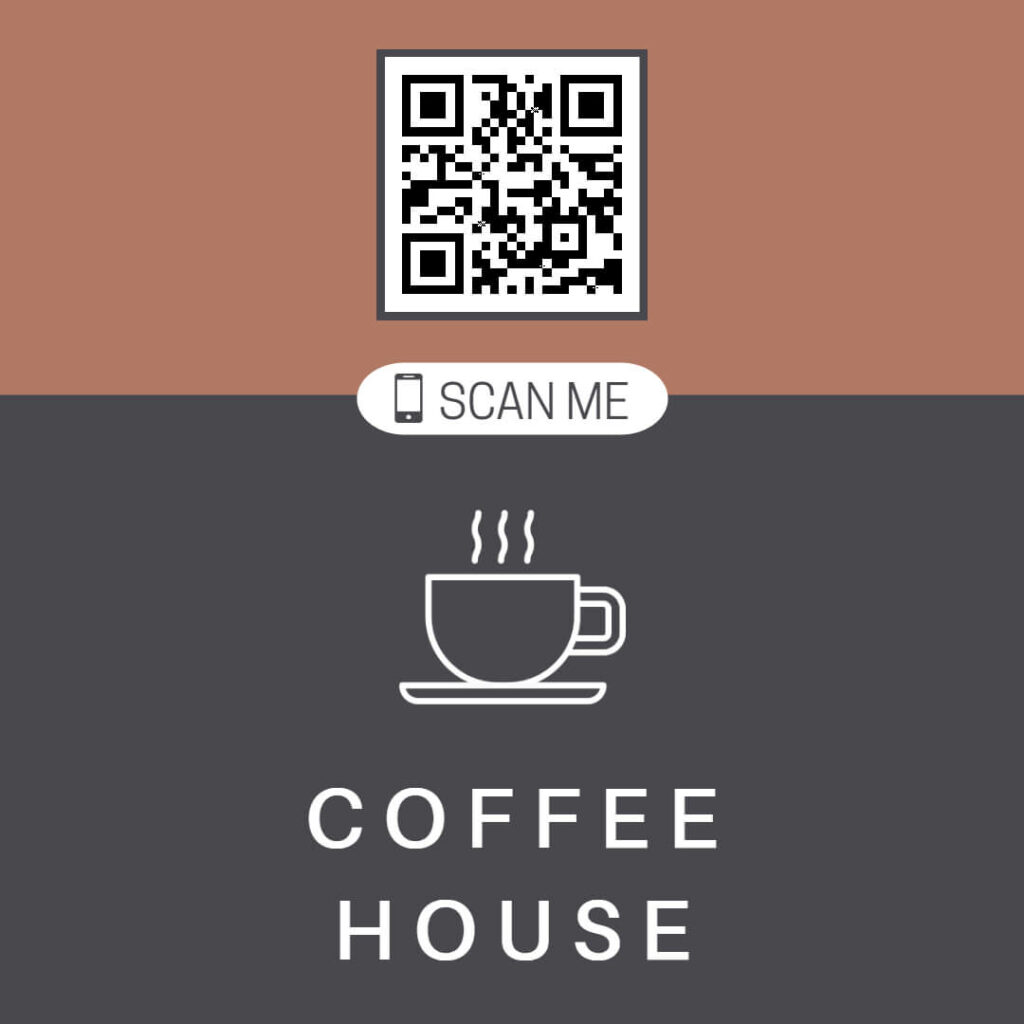 Coffee House Food Sticker