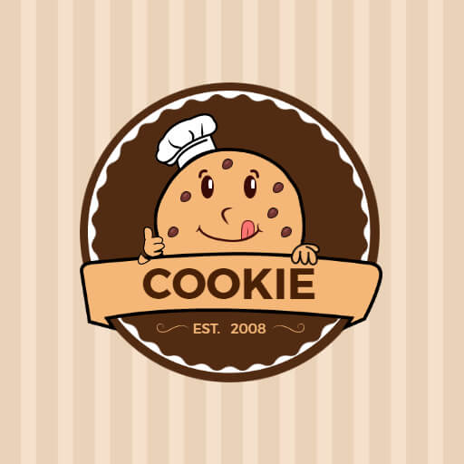 Cookie Food Logo