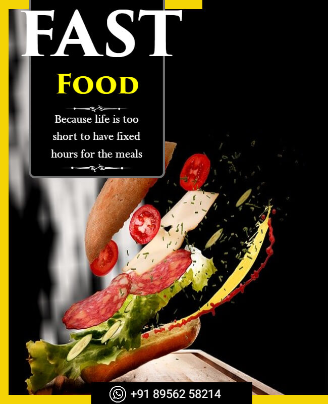 Fast Foods Burger Flyer