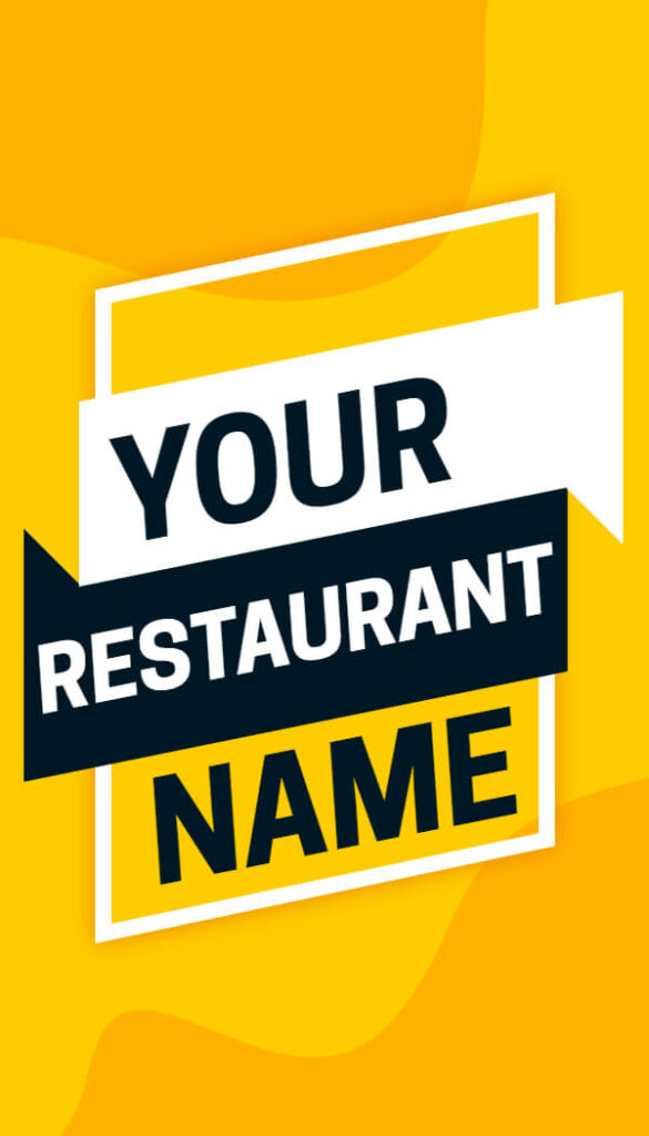 Restaurant Meal Food Sticker