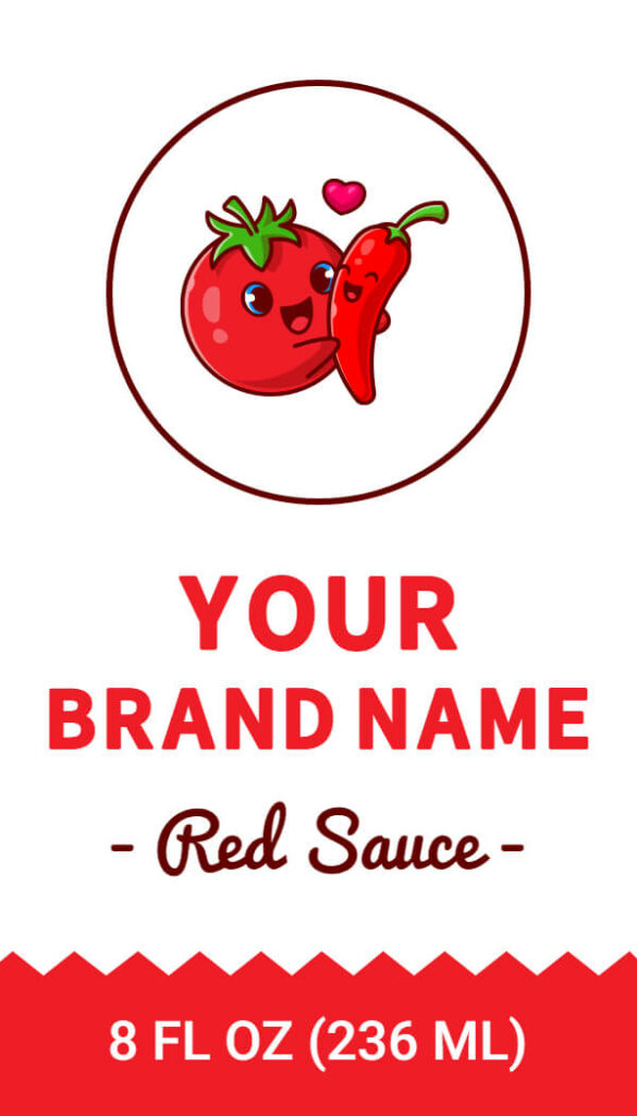 Sauce Food Sticker