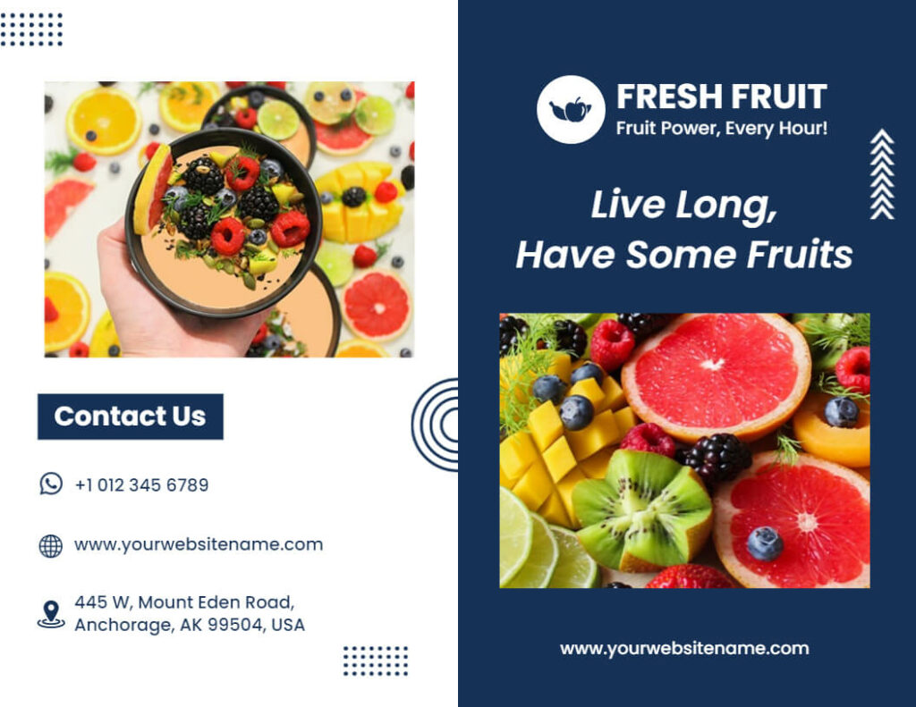 Special Fruit Food Brochure