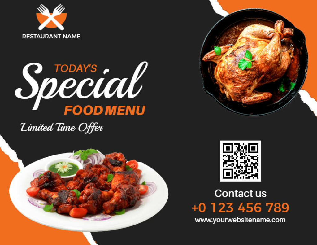 Special Lunch Food Brochure