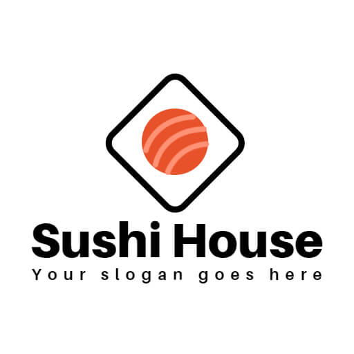 Sushi Food Logo
