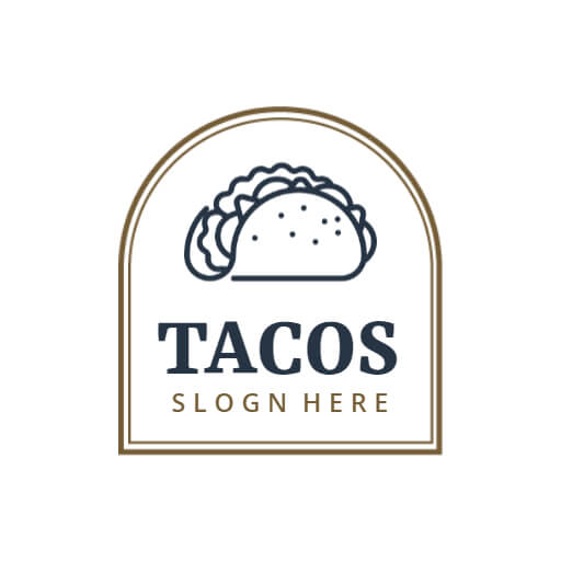Tacos Food Logo