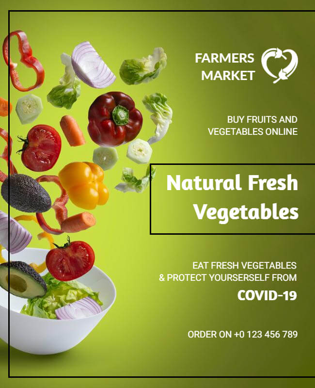 Vegetable Food Poster