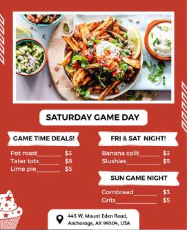 Food Flyer Template