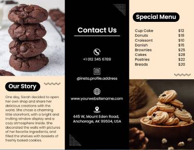 Special Food Brochure Template