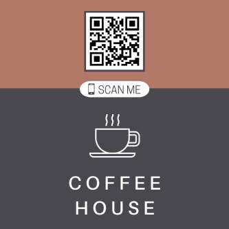 Coffee Food Sticker Template