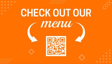 Menu Food Sticker Template