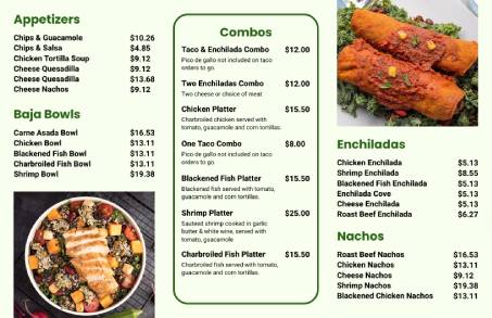 Special Trifold Menu Template