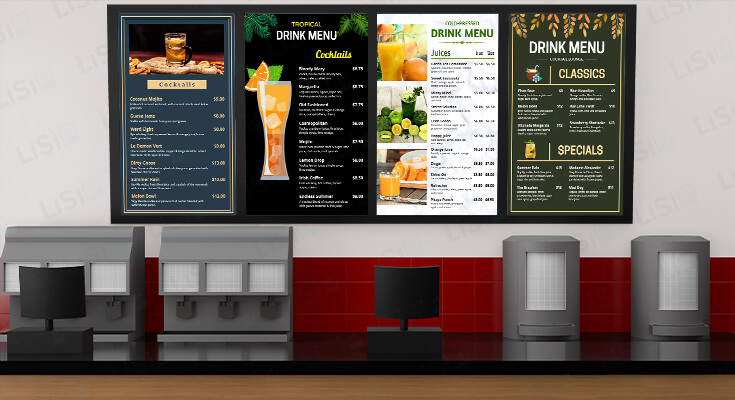 Drink Digital Menu Template