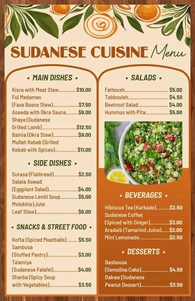 Multi-Cuisine Menu