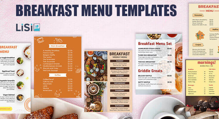 breakfast menu design ideas