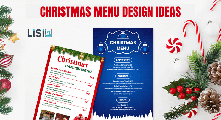 Christmas Menu Design Ideas