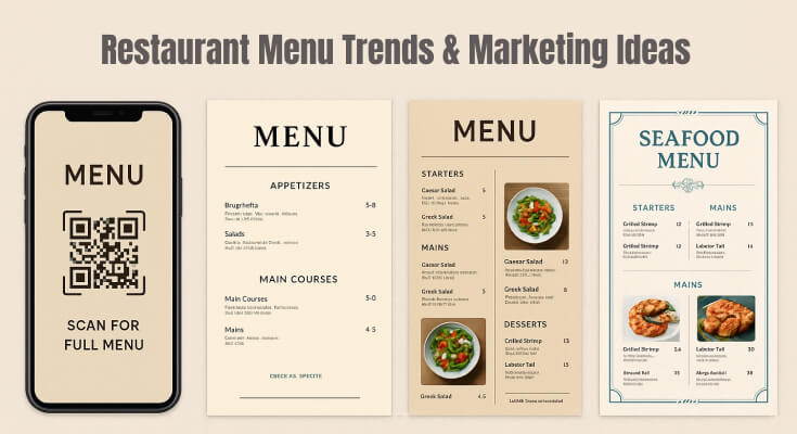 restaurant menu trends and marketing ideas